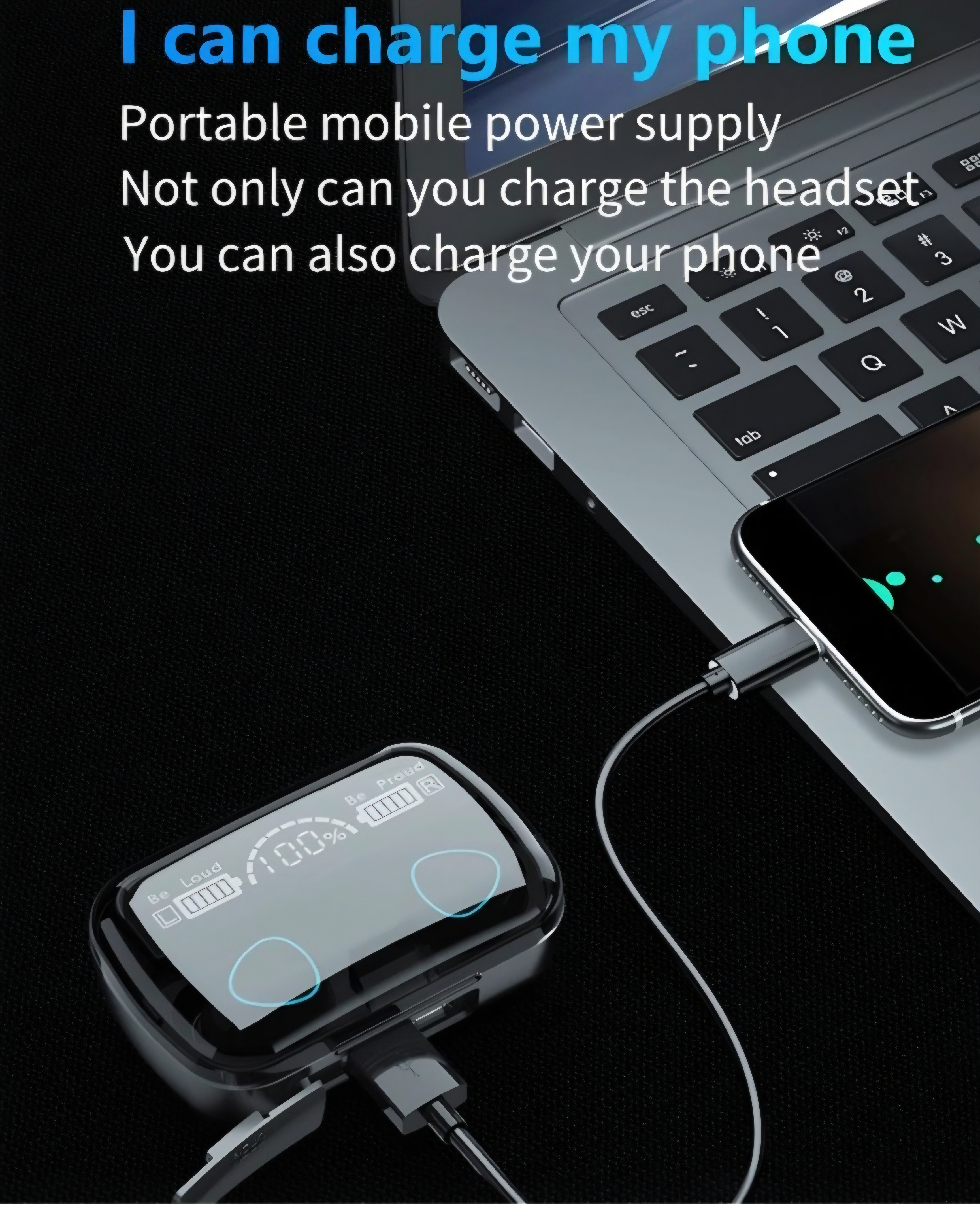 هدفون بی سیم M10 اصل