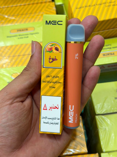 یک بار مصرف 3,000هزار پاف مدل MEC طعم خربزه